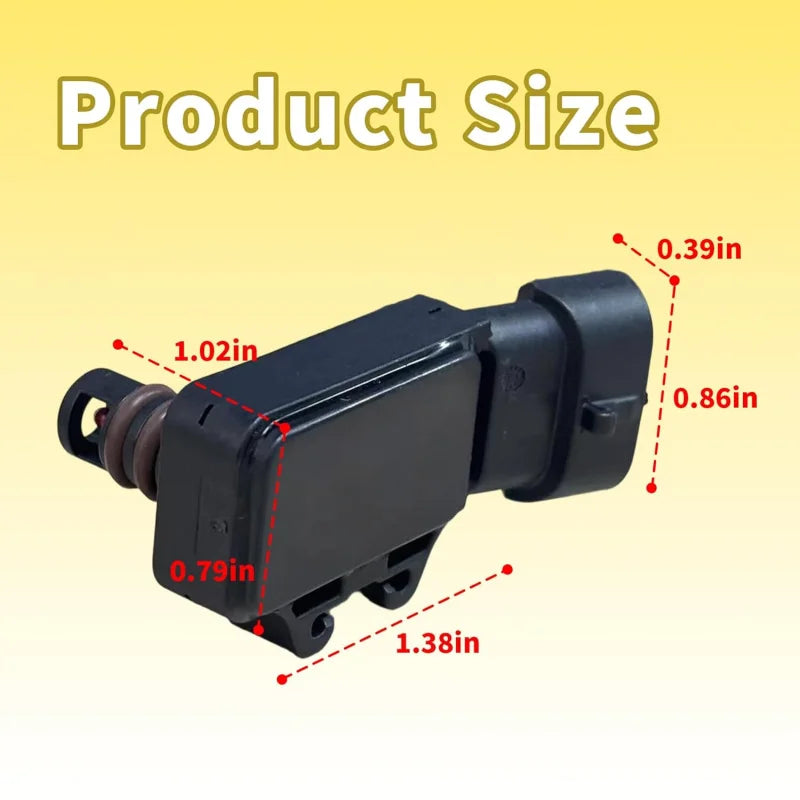 Senzor de presiune a aerului de admisie MAP 28086011 pentru GM Chevrolet Opel