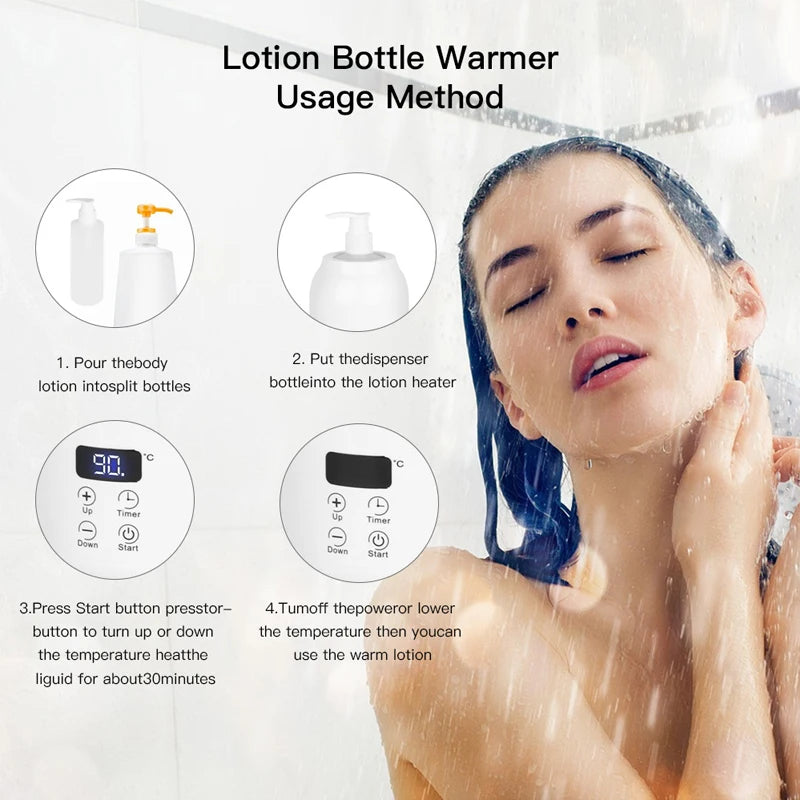 Single Bottle Essential Oil Heater &ndash; LED Display Temp