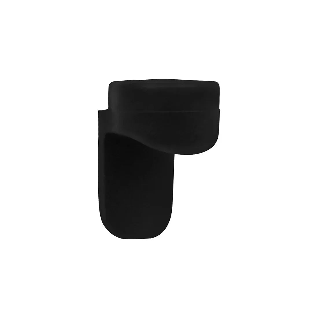 Clarinet Thumb Rest Silicone Long Handle &ndash; Soft Comfort Pad black