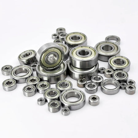 Miniature Bearings 2&ndash;10mm Set &ndash; Chrome Steel Greased