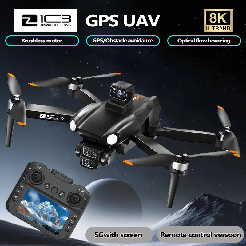 NEW Original Z103 Drone - 8K HD GPS Aerial Camera Pro