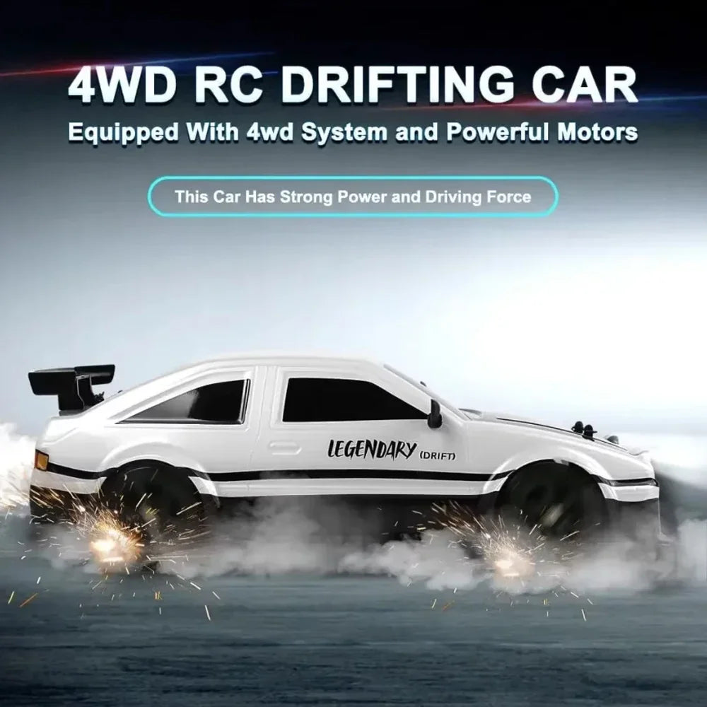 AE86 24G RC Car &ndash; 4x4 Drift Performance For Speed Racing