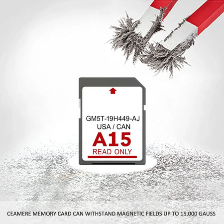 A15 For Ford Lincoln Navigation SD Card - North America Map