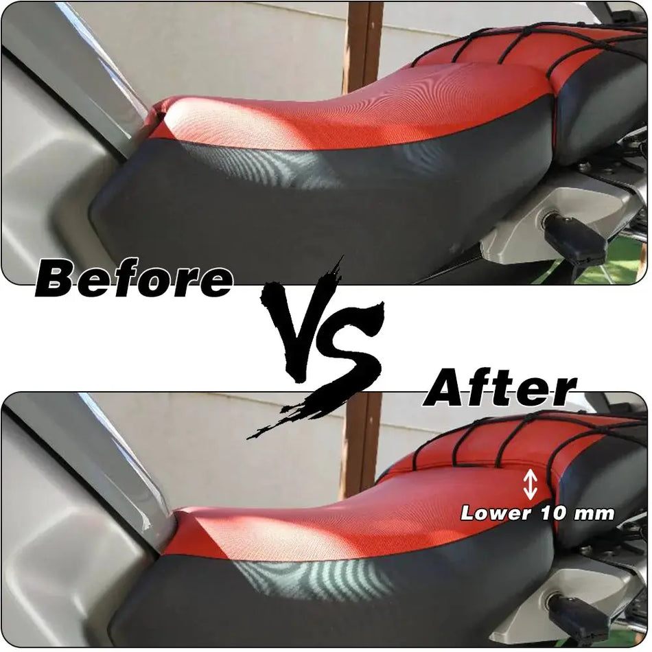 Motorcycle Rider Seat Lowering Kit Lower 10mm 20mm Adjustable Bracket For BMW R1250GS Adventure R1200 GS R1250 GS/RT R1200GS/adv by InterCyprus Trading Ltd