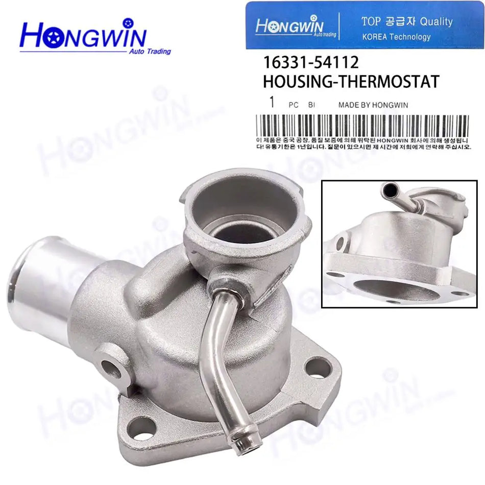 Engine Coolant Thermostat Housing for Toyota Hiace 1998-2004 5L