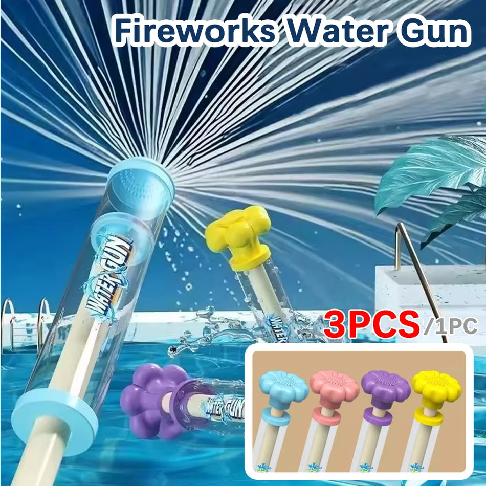 Children's Summer Water Fun Toy: Pull-Out Spray Water Gun for Interactive Games &amp; Photography Props
