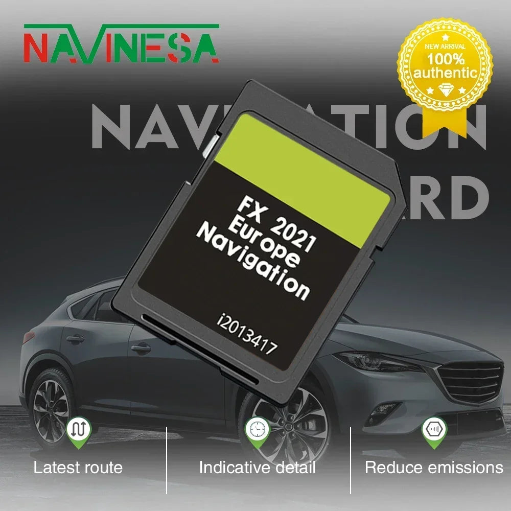 Ford FX GPS Card &ndash; Updated 2021 Poland Norway Maps