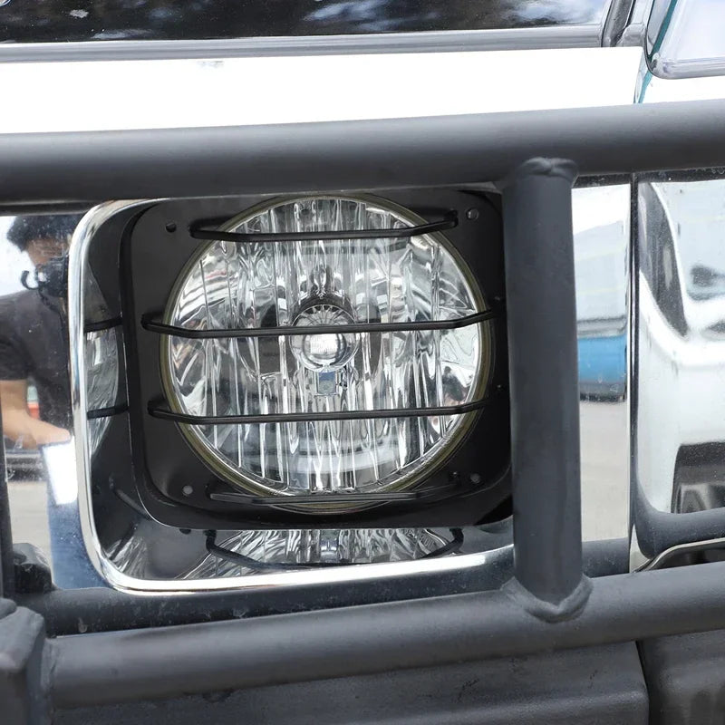 Autocolant plasă far negru din oțel inoxidabil H2 2003-2009