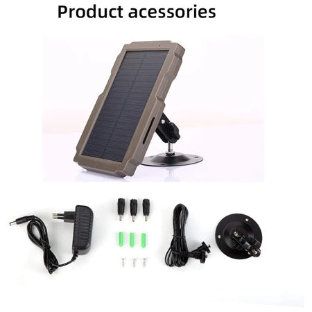 Trail Game Camera Solar Panel Kit 6V-12V &ndash; Solar Powered