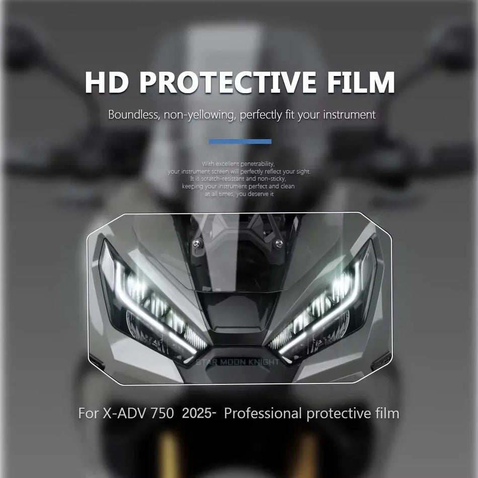 Filme Protetor de Ecrã Honda X-ADV 750 Para Modelo 2025, Anti-Reflexo, Feito de TPU, Corte Preciso