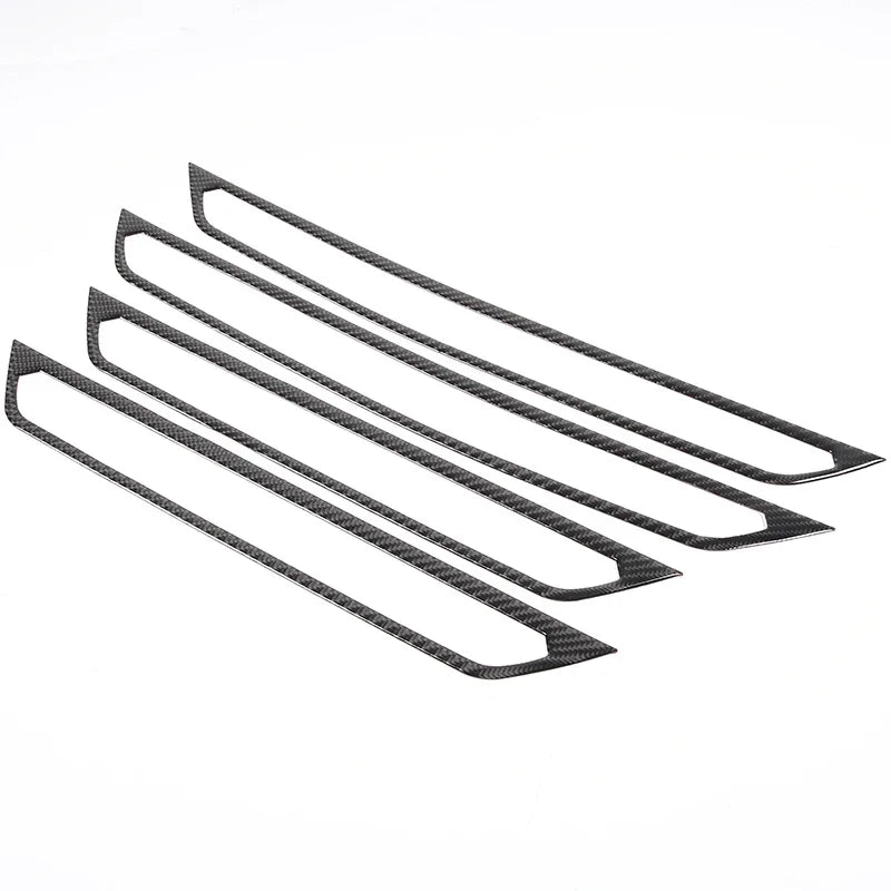 BMW 5 Serisi G60 2024 Yumuşak Karbon Fiber Kapı Eşiği Şeridi