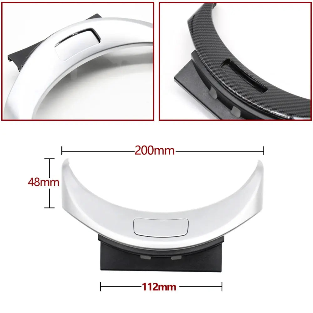 Central Console Armrest Storage Box Switch Button Cover For Mercedes BENZ C Class W205 C200 C250 C300 GLC W253 GLC200 GLC300 by InterCyprus Trading Ltd