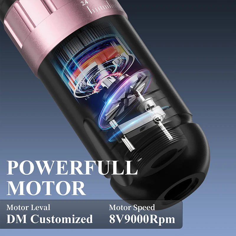 DM Venom Adjustable Stroke Tattoo Machine &ndash; Compact