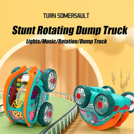 Electric Rotating 3D Luminous Music Car &ndash; Colorful Lights