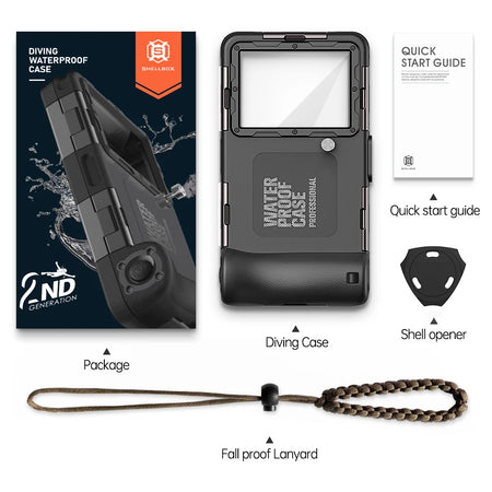 Shellbox Waterproof Phone Case &ndash; IP68 Standard for Diving and Swimming