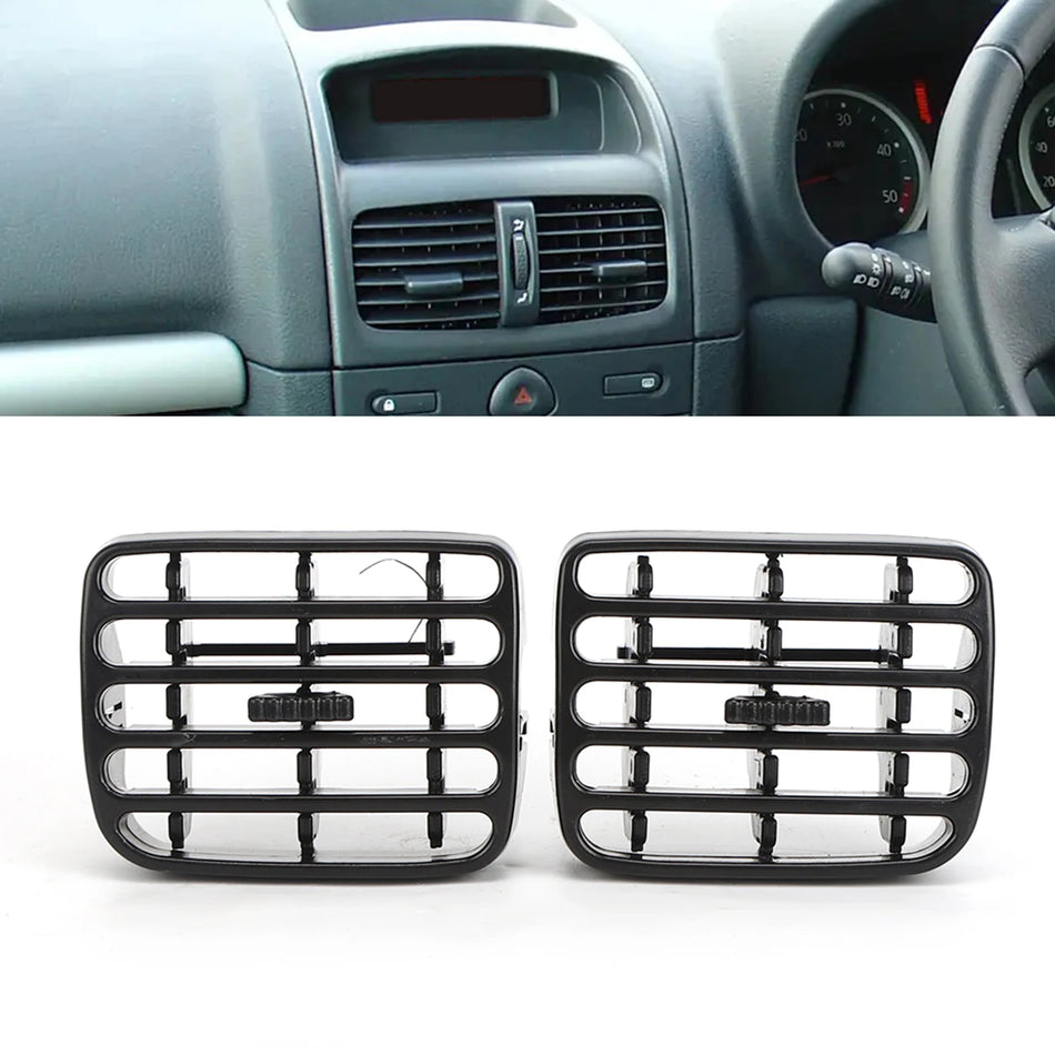 Vent Frame for Renault Thalia Clio MK2 Dashboard AC Vent Grille Pair 1:1 ABS Mold