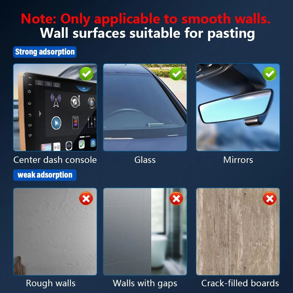 CrownQu Car Phone Holder &ndash; 360 Degree Rotating Magnetic Mount