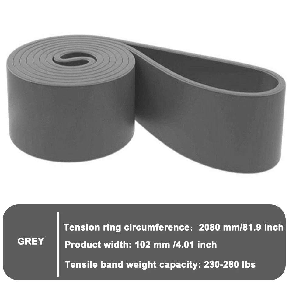 WOSWEIR FE0103 Elastic Resistance Bands - Full Body 230-280LBS-Gray