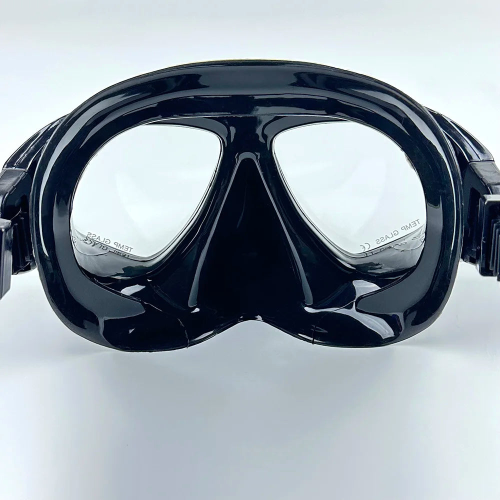 High-Definition Myopia Diving Mask with Tempered Glass