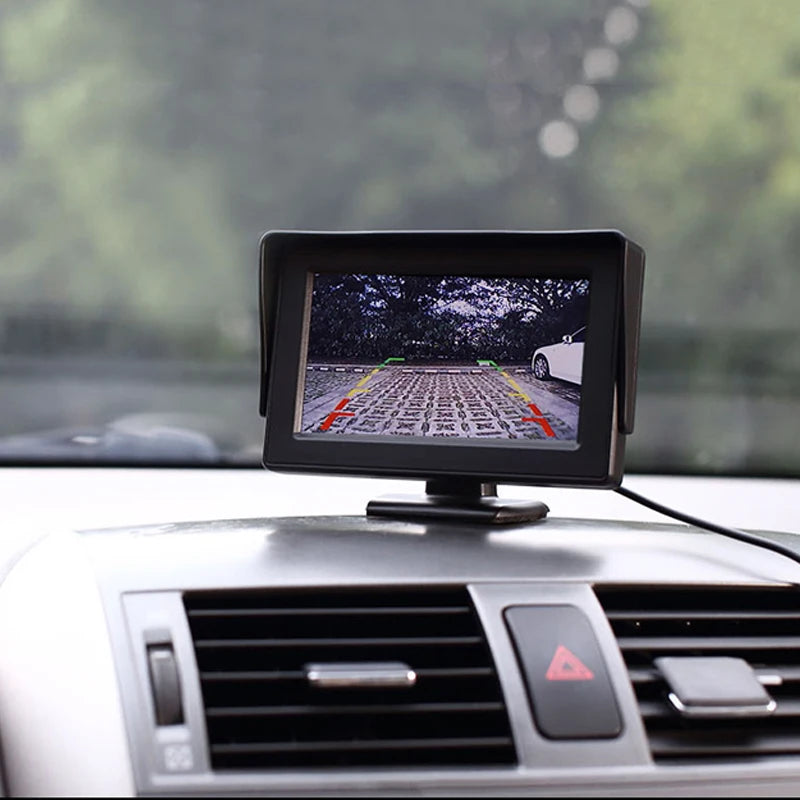 E-ACE Rear View Camera Kit &ndash; Night Vision DVR Waterproof