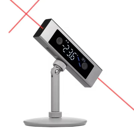 2 In 1 Laser Level Ruler Type-C &ndash; Dual Laser Protractor double laser stand