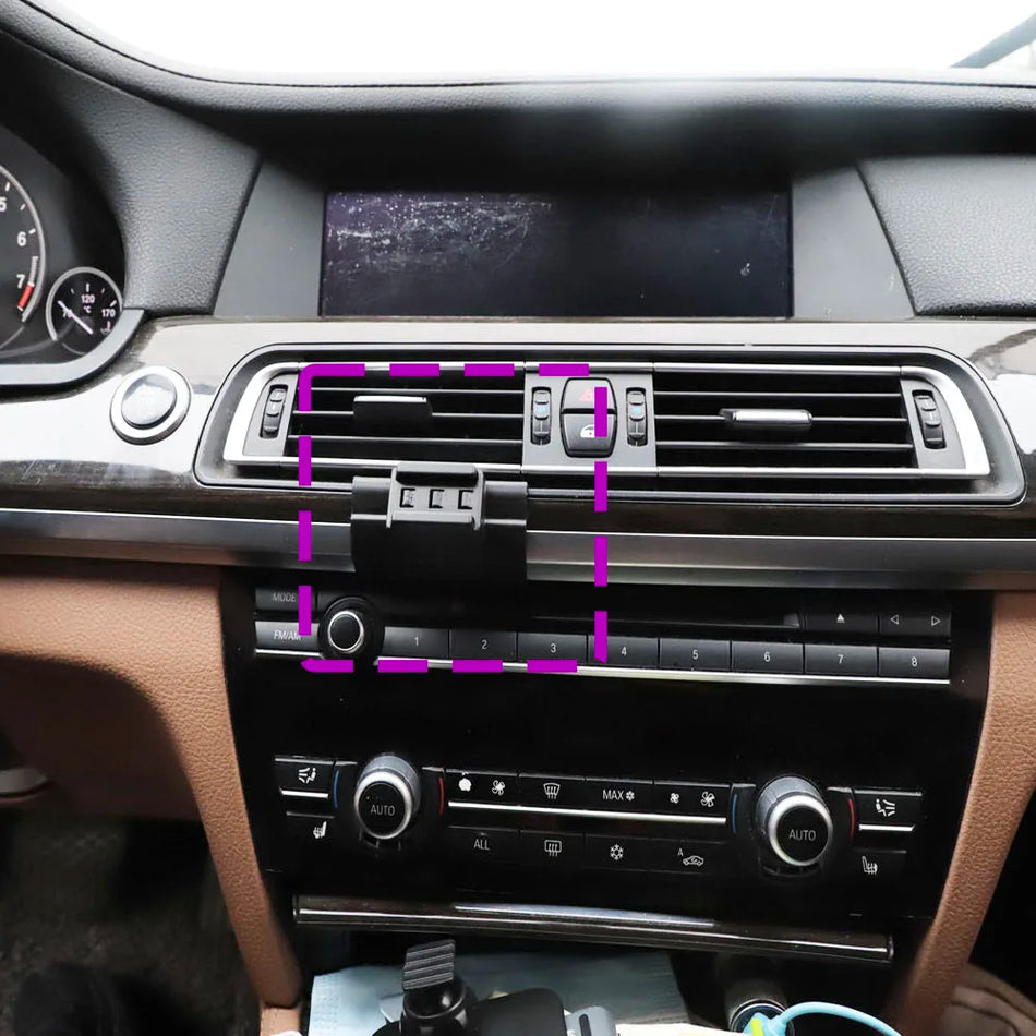 BMW 7-serie Trådlös Laddning Telefonhållare Fast Fäste