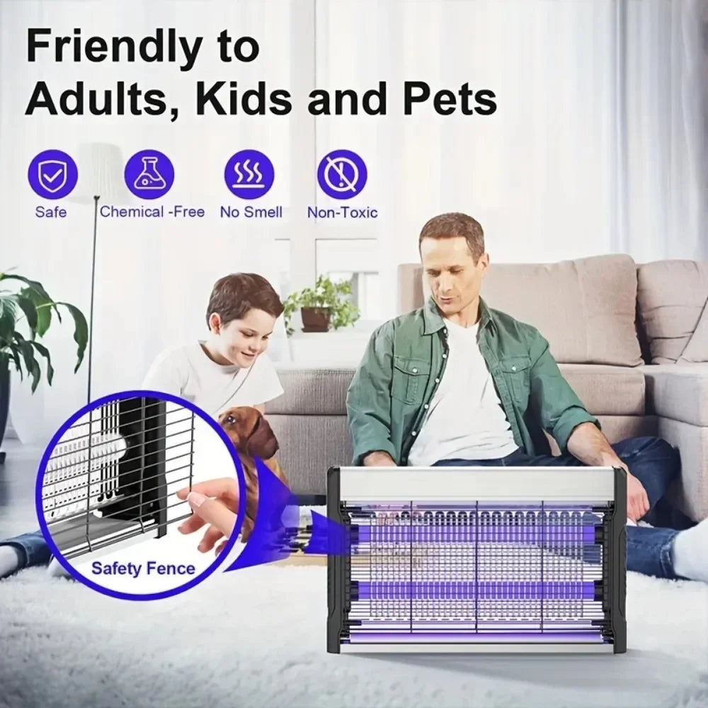 NoEnName Electric Mosquito Killer Lamp - Safe Insect Trap for Indoor &amp; Outdoor Use