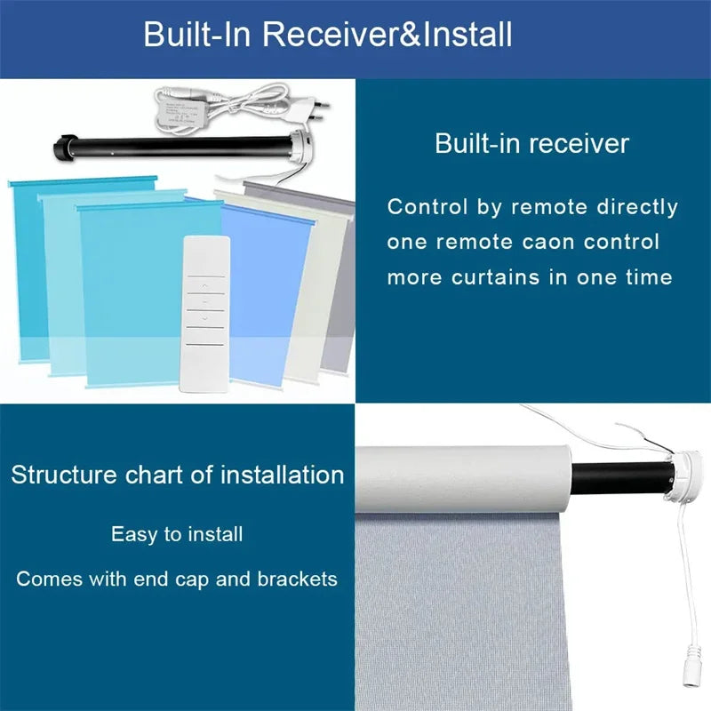 Smart WiFi Curtain Motor with Alexa