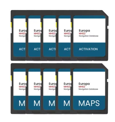 Audi MMI MHS2 2024 Navigation SD Card Update - Latest Maps