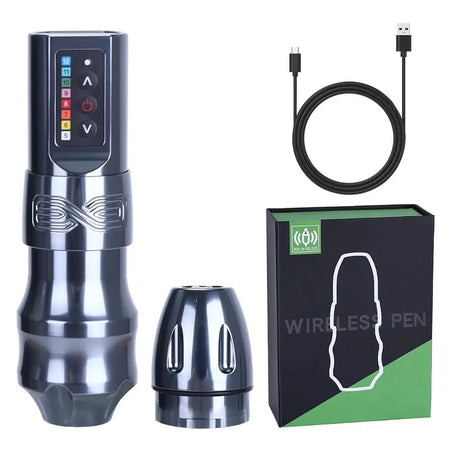 YILONG MAX Tattoo Machine Cartridge Pen &ndash; 2400mAh Battery sliver 33