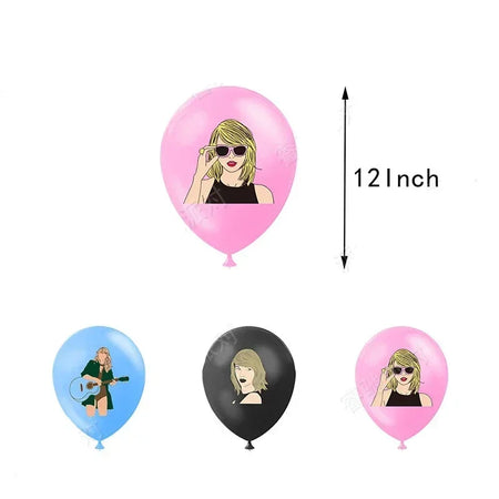 Singer Swift Themed Birthday Party Decoration Set for Kids