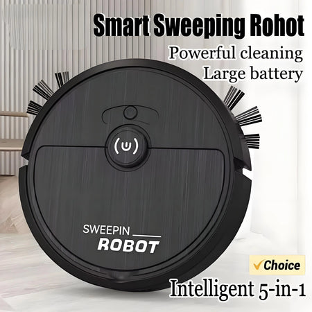 MIJIA 5-In-1 Portable Mini Robot Vacuum &ndash; USB Rechargeable