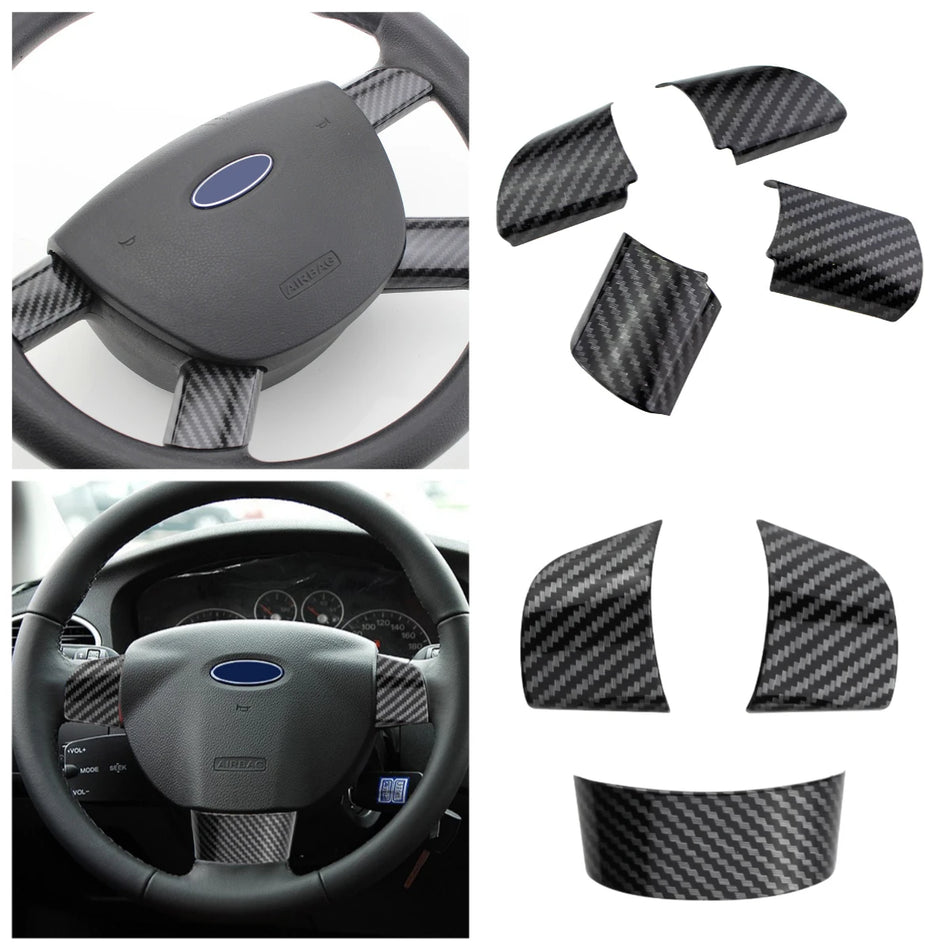 Kryt panelu volantu pro Ford Focus 2 MK2 ABS plastový interiérový dekorativní kit