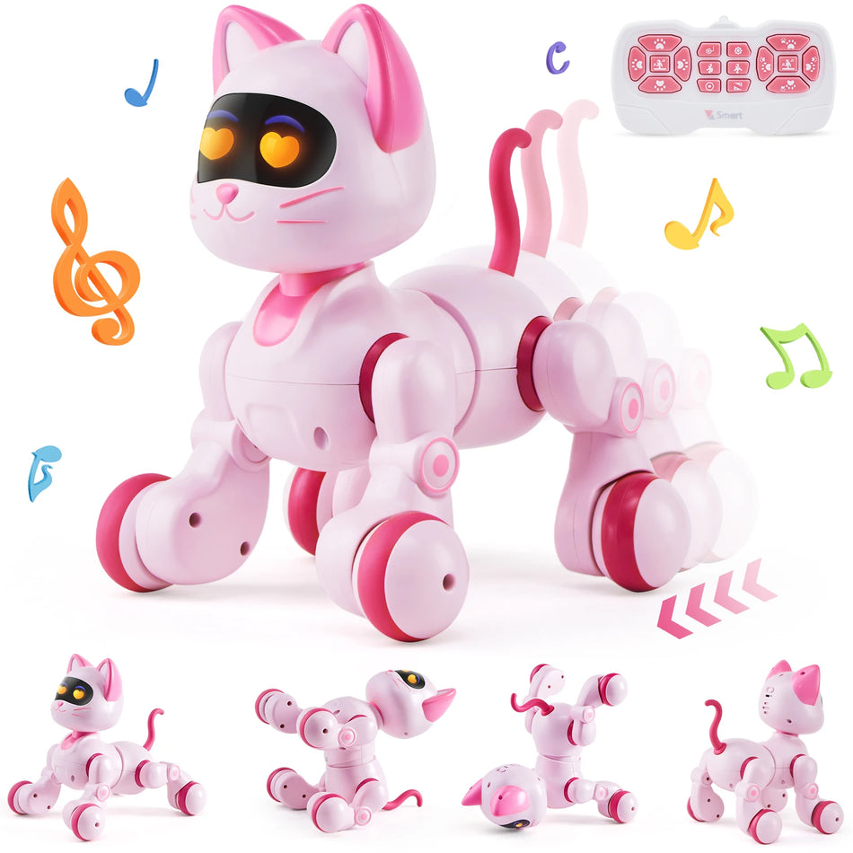 SucceBuy Intelligent Remote Control Robot Cat &ndash; Programmable Pink / GERMANY