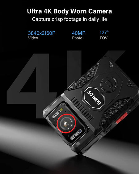 BOBLOV M7 Pro &ndash; 4K High-Resolution Video Recording