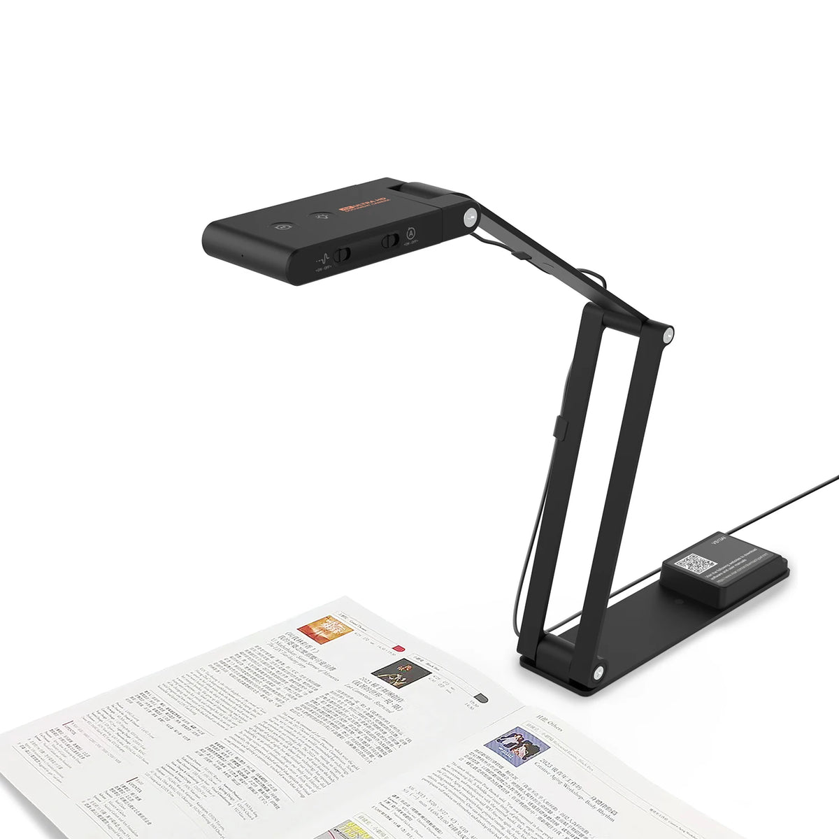 VIISAN VS13AI USB Document Camera &ndash; 13MP 4K Ultra HD Capture black