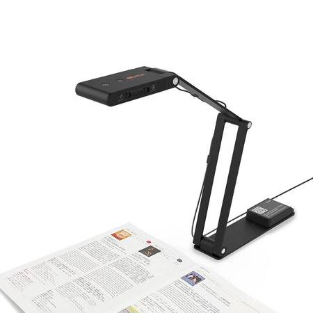 VIISAN VS13AI USB Document Camera &ndash; 13MP 4K Ultra HD Capture black