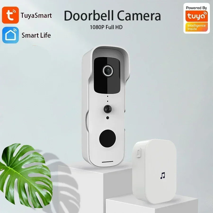 Smart Video Doorbell Tuya 1080P &ndash; Waterproof Night Vision