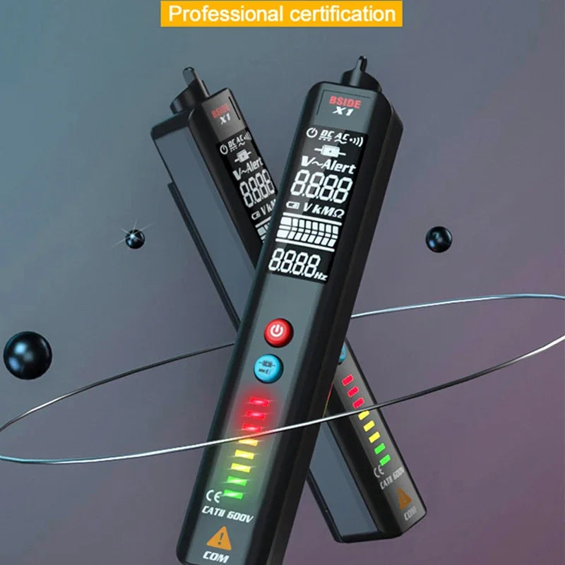 BSIDE X1 X2 Jännitetesteri Monimittari Ilman kosketusta NCV