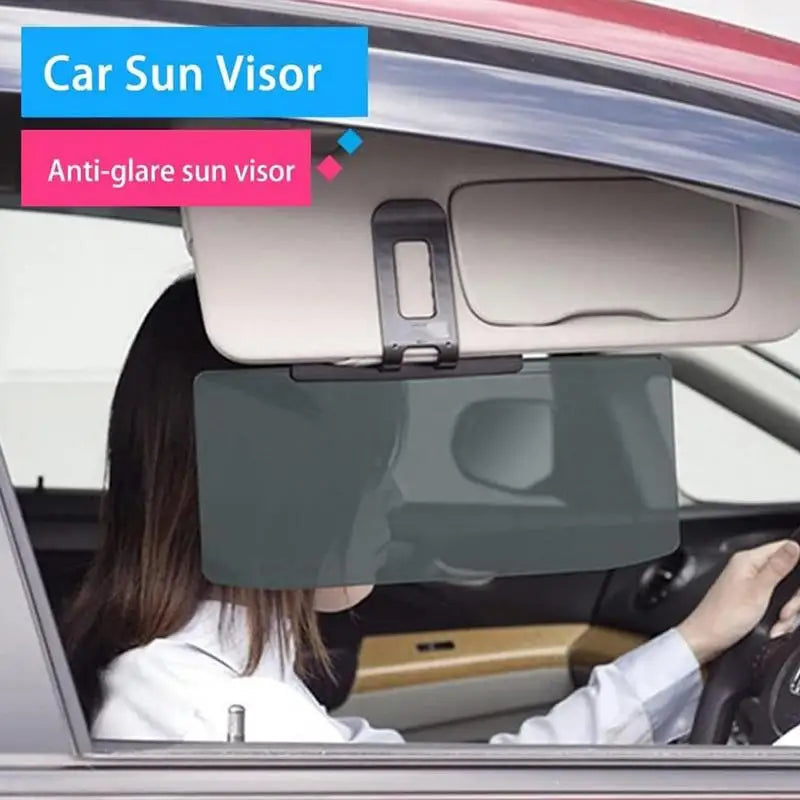Estensore per Parasole Auto con Protezione Polarizzata Antiriflesso Realizzato in Acrilico