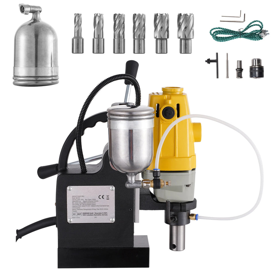 1100W Magnetic Drill Press MD40 – High Torque