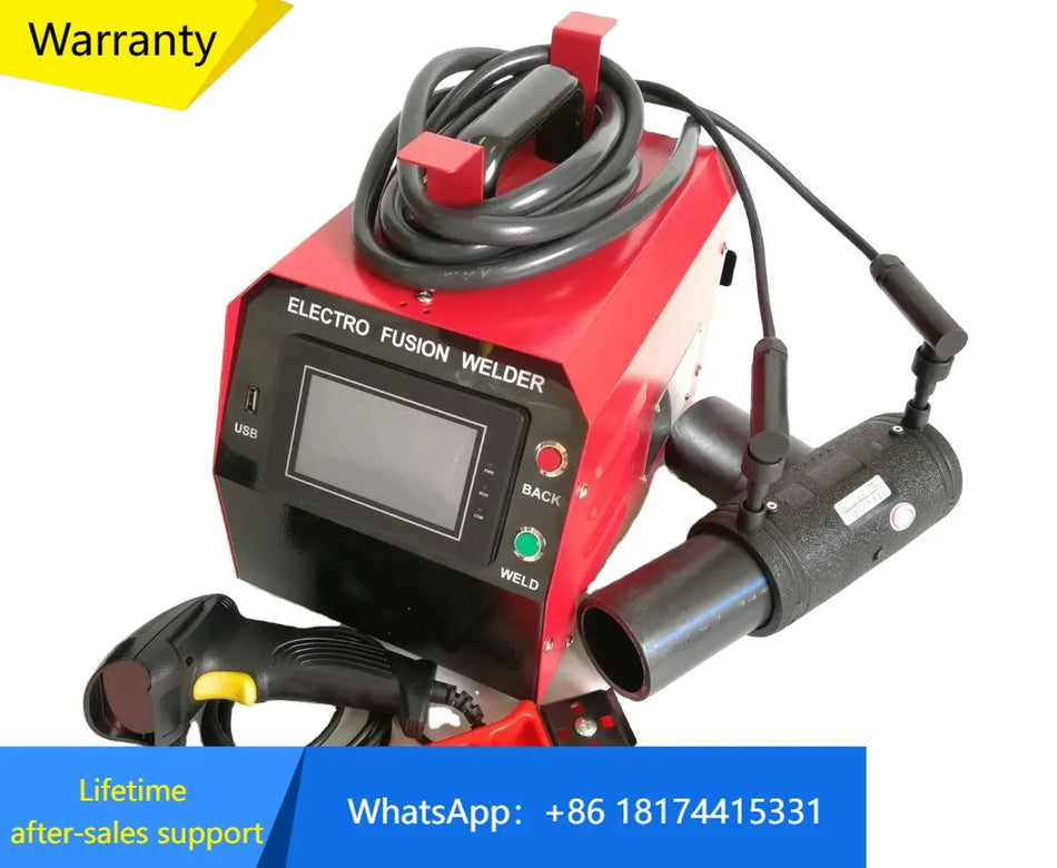 Hotool HDPE Elektrofuzijos Suvirintojas 20 315mm 220V Duomenų Registratorius