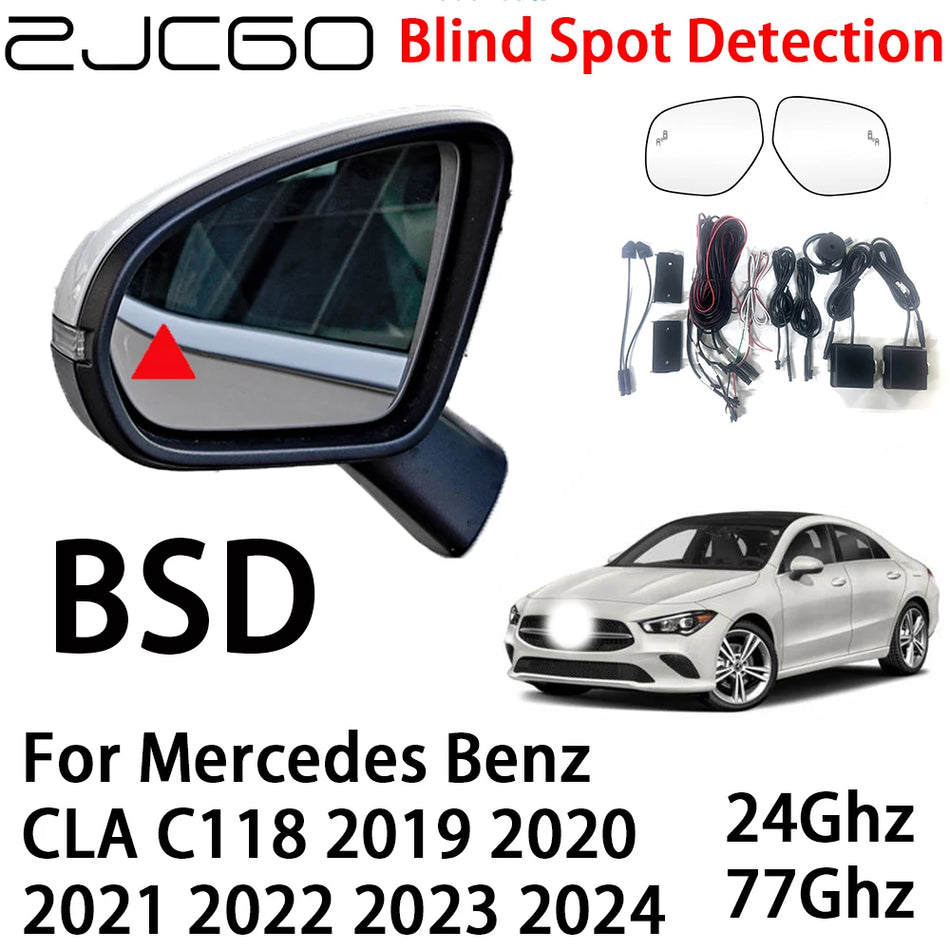 BSD radarový varovný systém s detekcí mrtvého úhlu pro Mercedes-Benz CLA C118