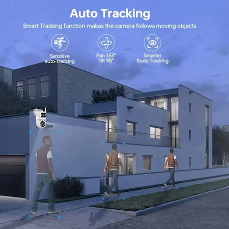 10MP Dual Lens Tuya Wifi Camera