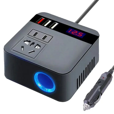 Car Inverter 12V/24V To 110V/220V 150W &ndash; Fast Charging Car Inverter