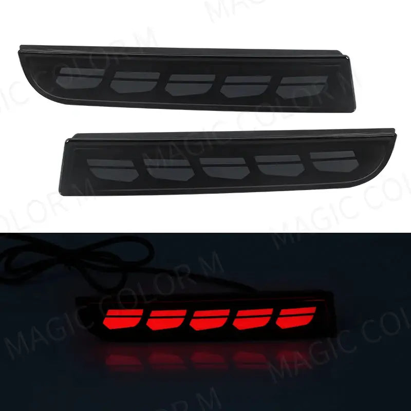 LED Bumper Reflector Lights For Mitsubishi Lancer Evo Evolution ASX Outlander Sport RVR Dynamic Turn Signal Rear Tail Brake Lamp by InterCyprus Trading Ltd