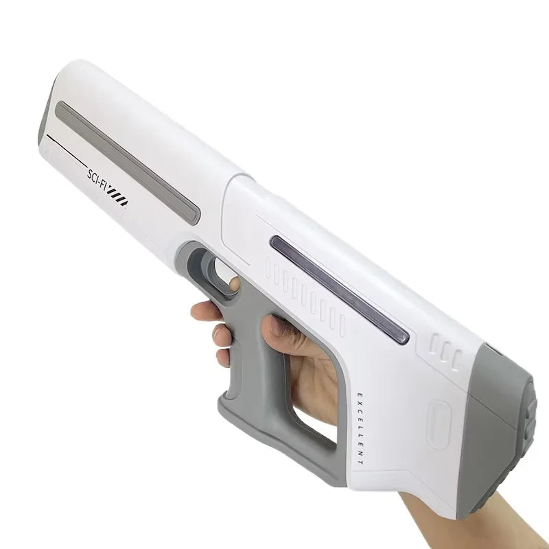 Powerful Electric Water Guns for Adults - Automatic Suction &amp; Blasting white