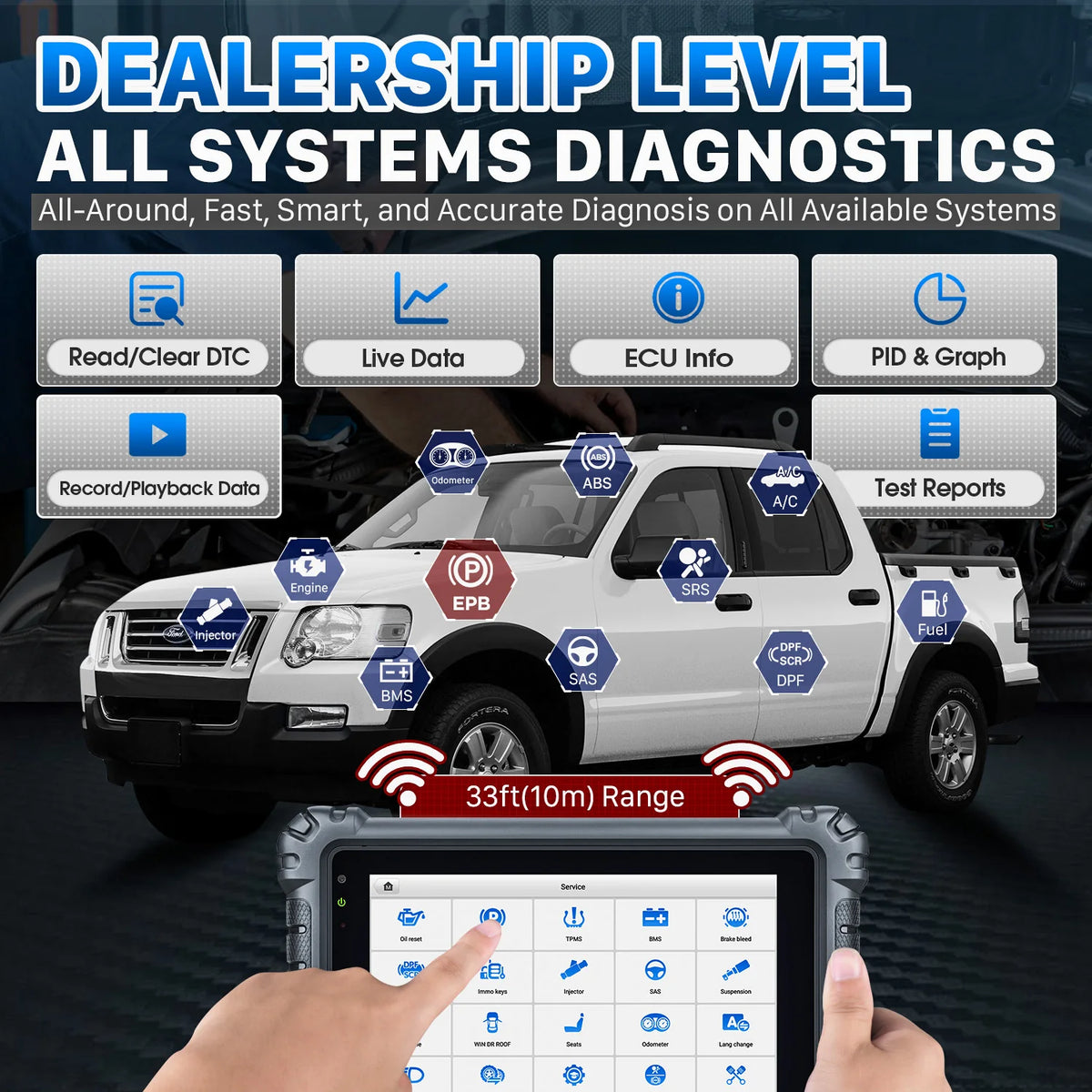 Autel MaxiCOM MK906S Pro Car Diagnostic Tool &ndash; ECU Coding