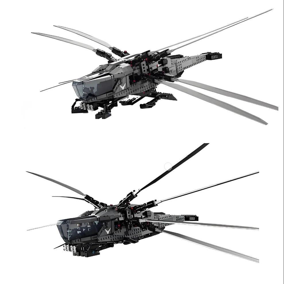 MOC 1369PCS Inventor Dune Atreides Royal Ornithopter &ndash; Engaging Building Experience 1369PCS