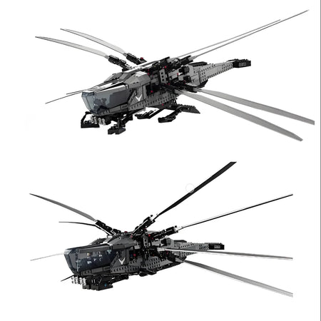 MOC 1369PCS Inventor Dune Atreides Royal Ornithopter &ndash; Engaging Building Experience 1369PCS